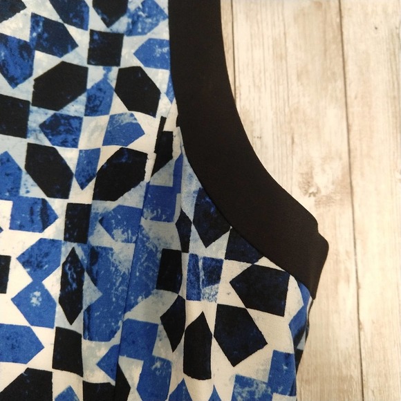 Michael Michael Kors Mosaic Geometric Print Dress - Picture 7 of 7